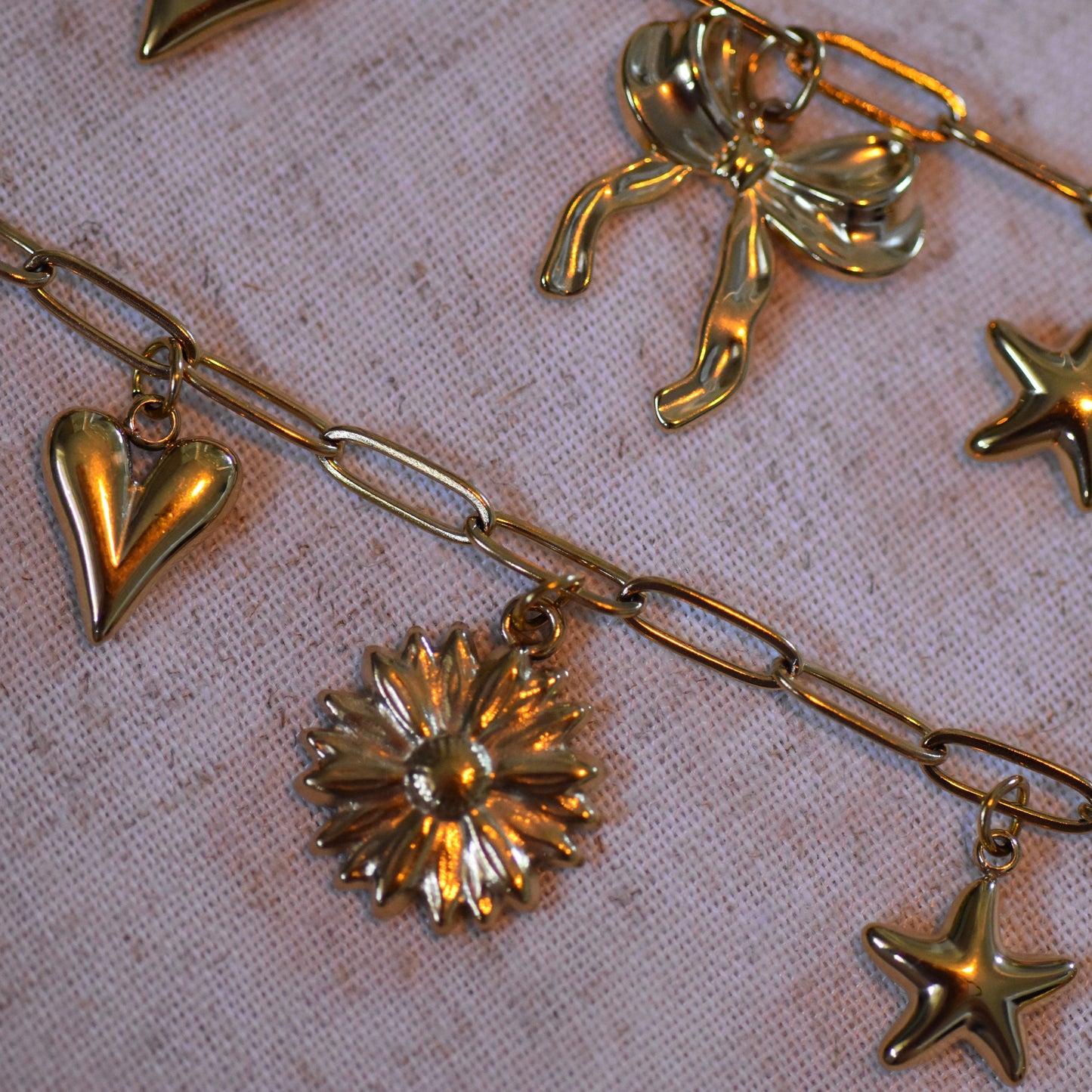 Bedelketting Lize goud
