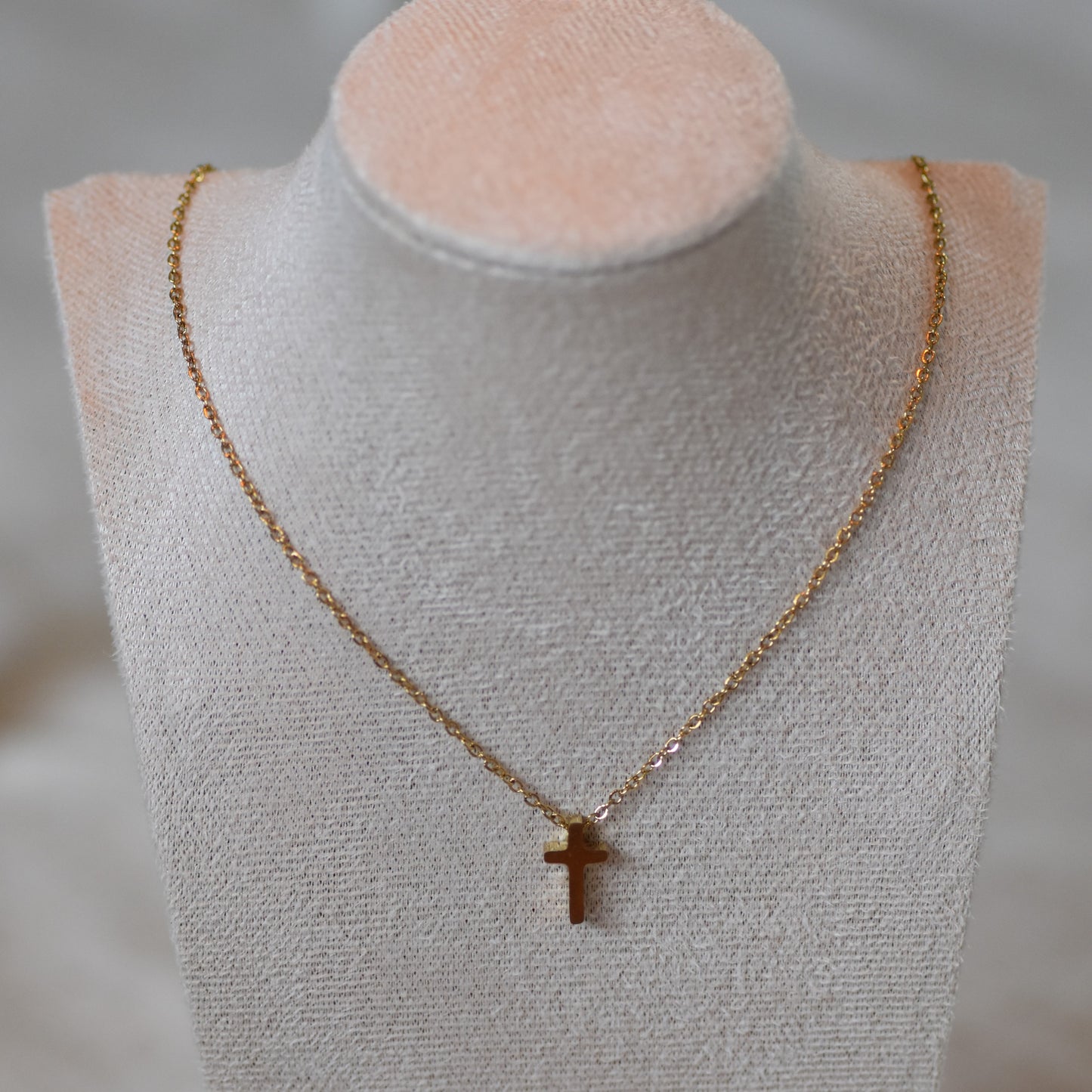 RVS ketting Selah goud