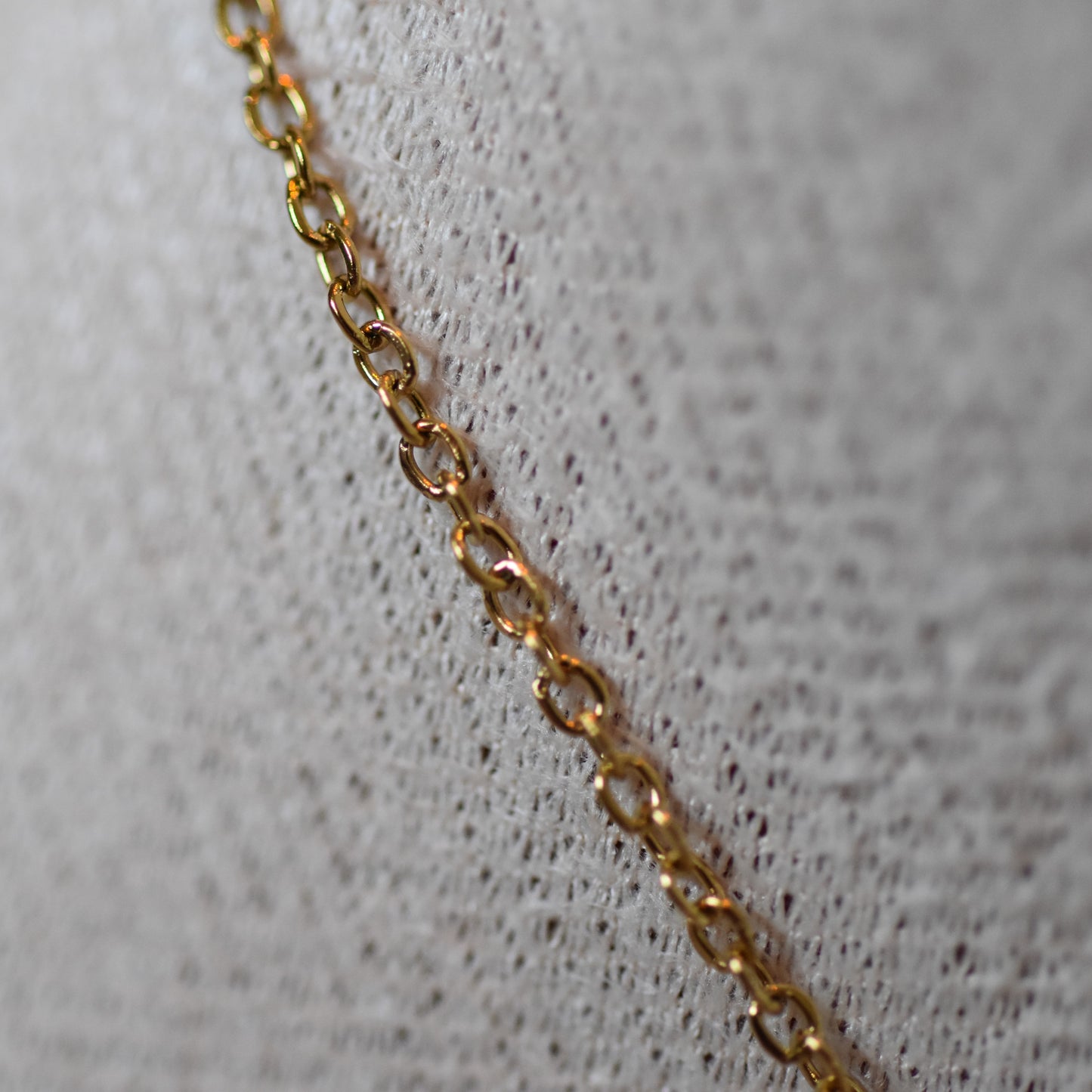 RVS ketting Selah goud
