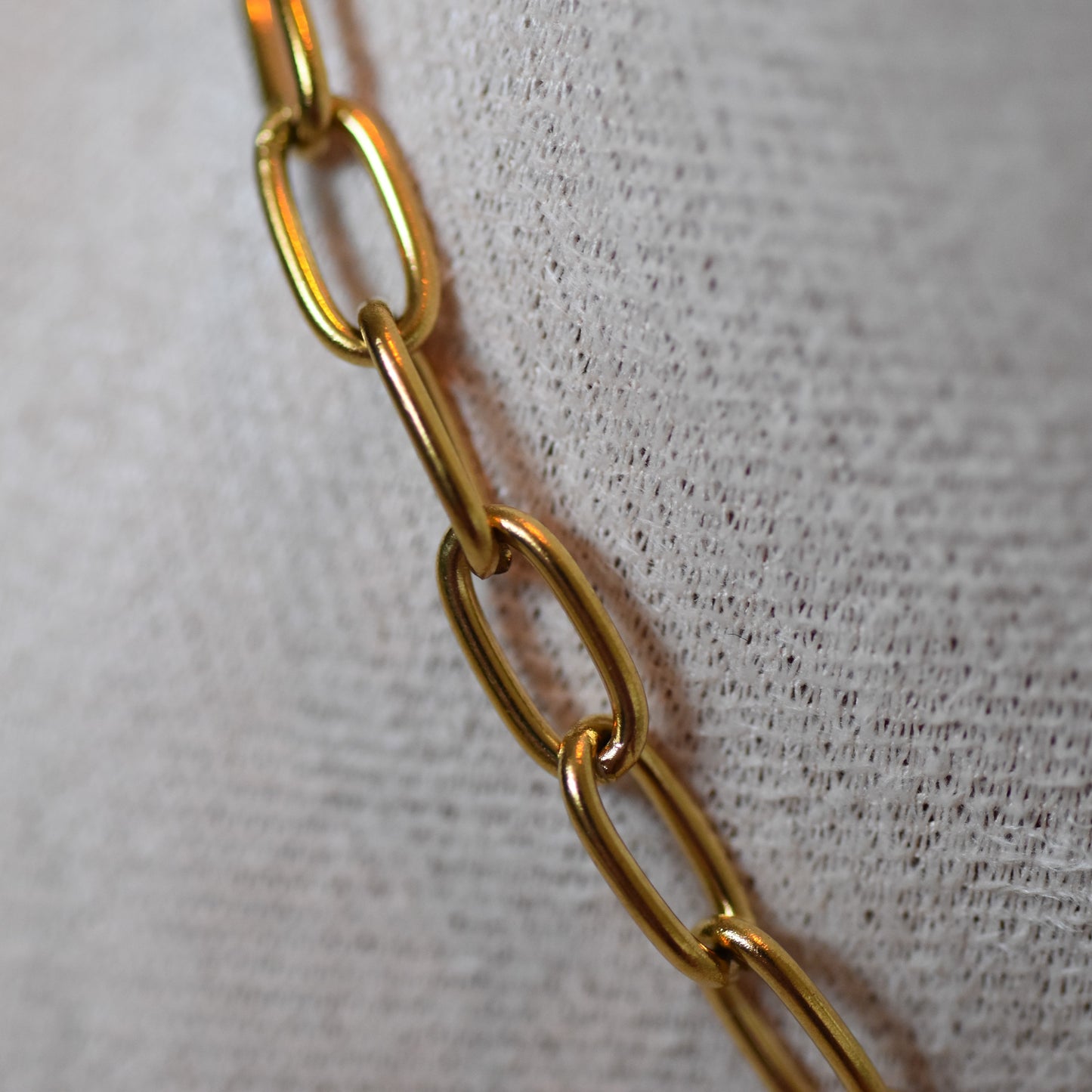 RVS ketting Ava goud
