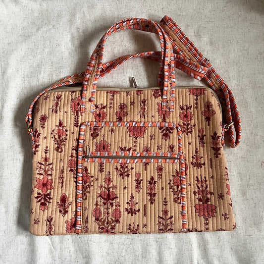 Laptoptas Madelief beige