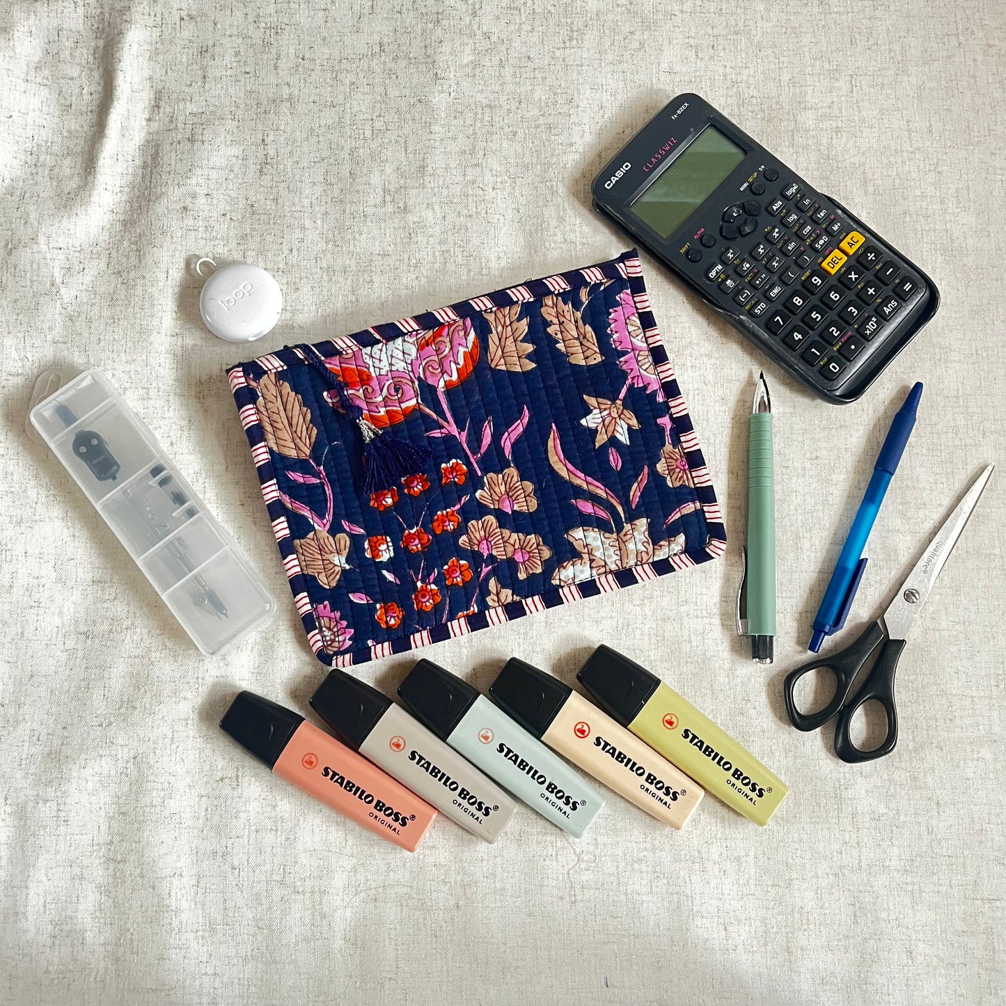 Etui Maartje blauw
