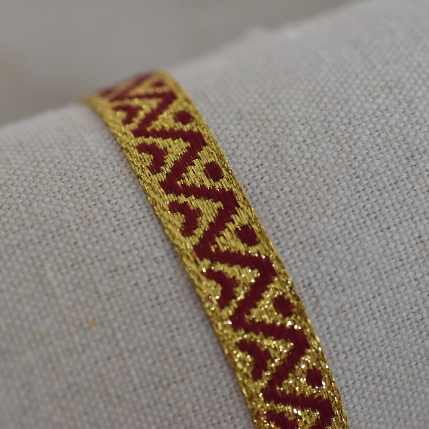 Lintarmband goud