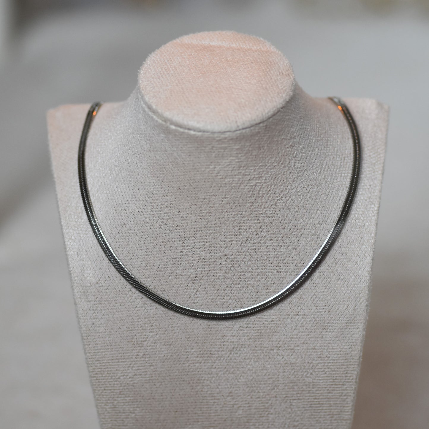 RVS ketting Noor zilver