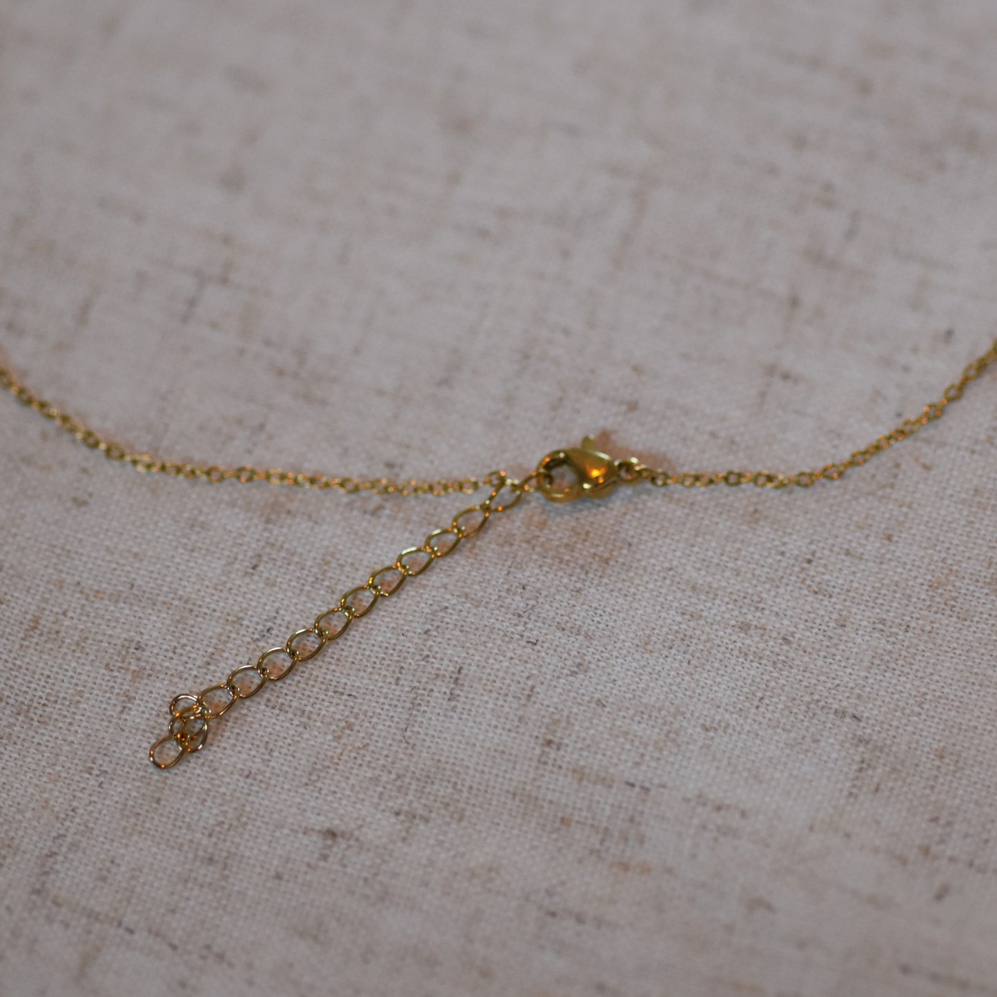RVS ketting Saar wit