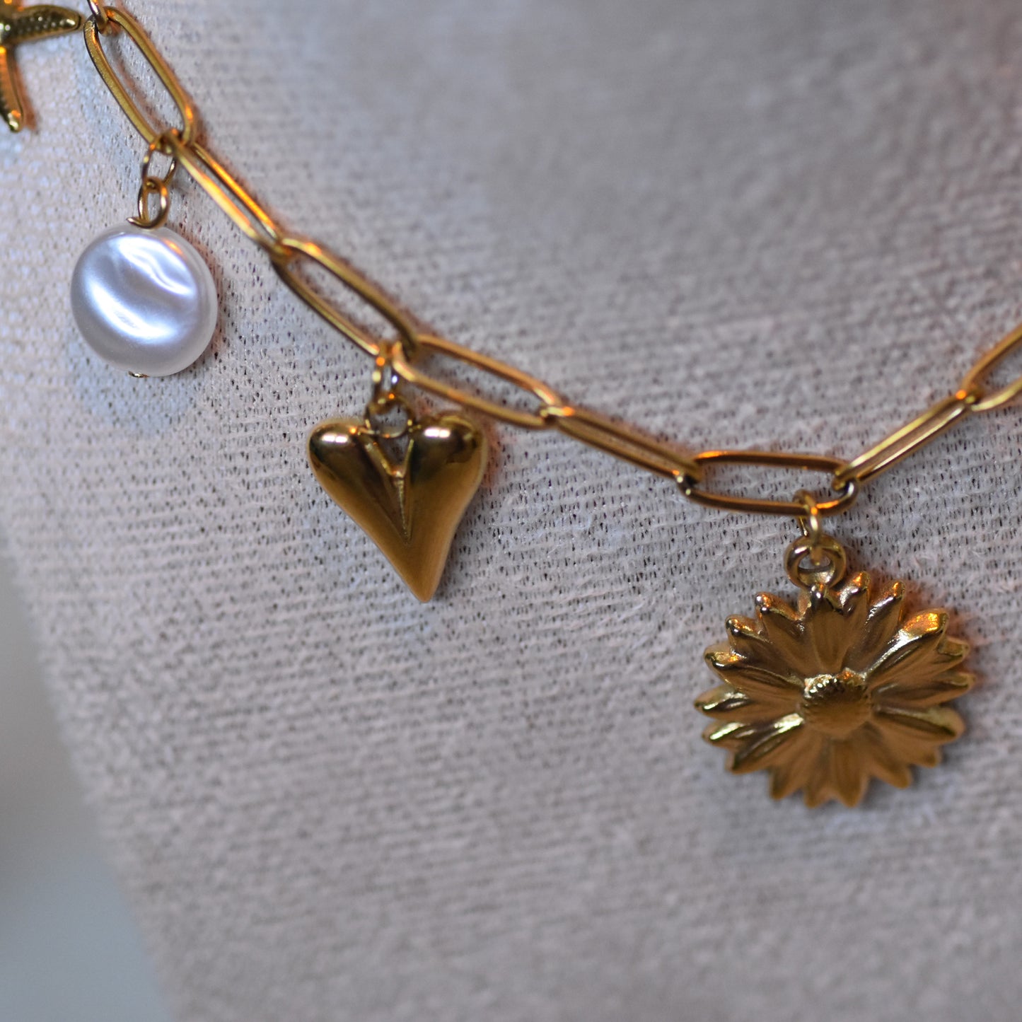 Bedelketting Lize goud