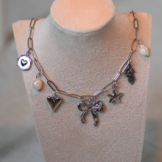 Bedelketting Ise zilver