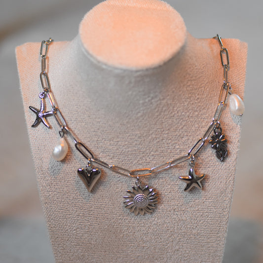 Bedelketting Lize zilver