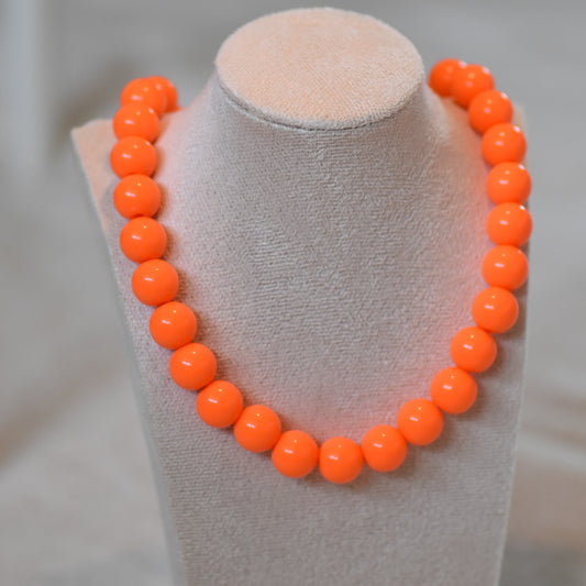 Kralenketting Yaél oranje