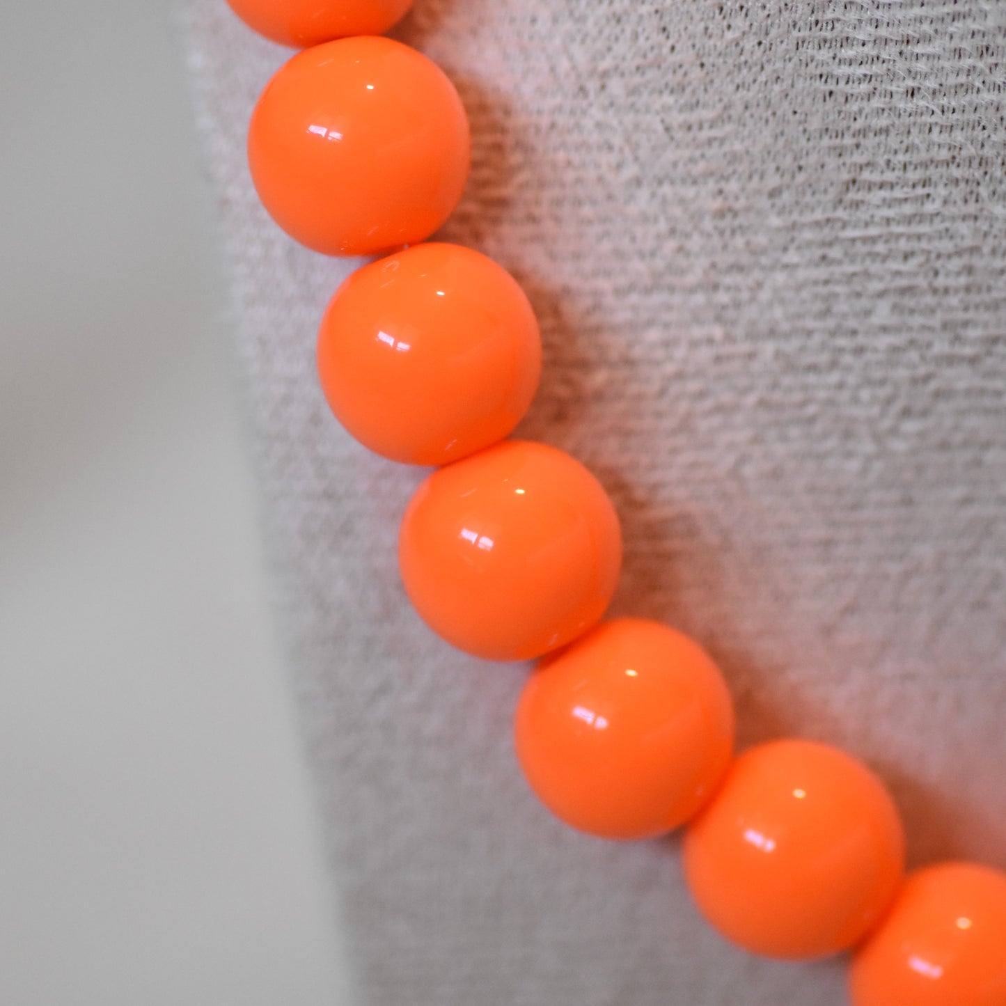 Kralenketting Yaél oranje