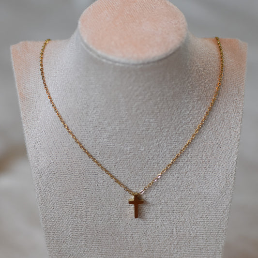 RVS ketting Selah goud