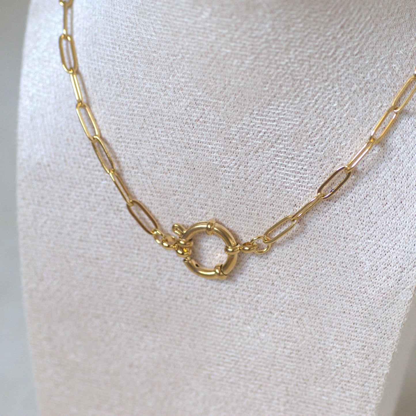 RVS ketting Lotte