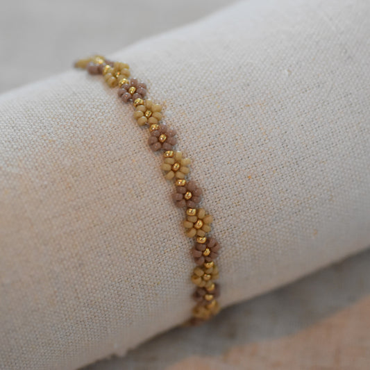Kralenarmband Emma paars