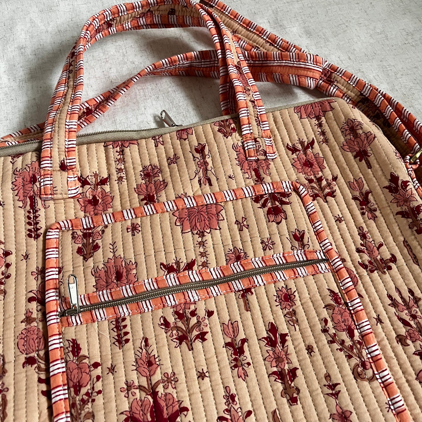 Laptoptas Madelief beige