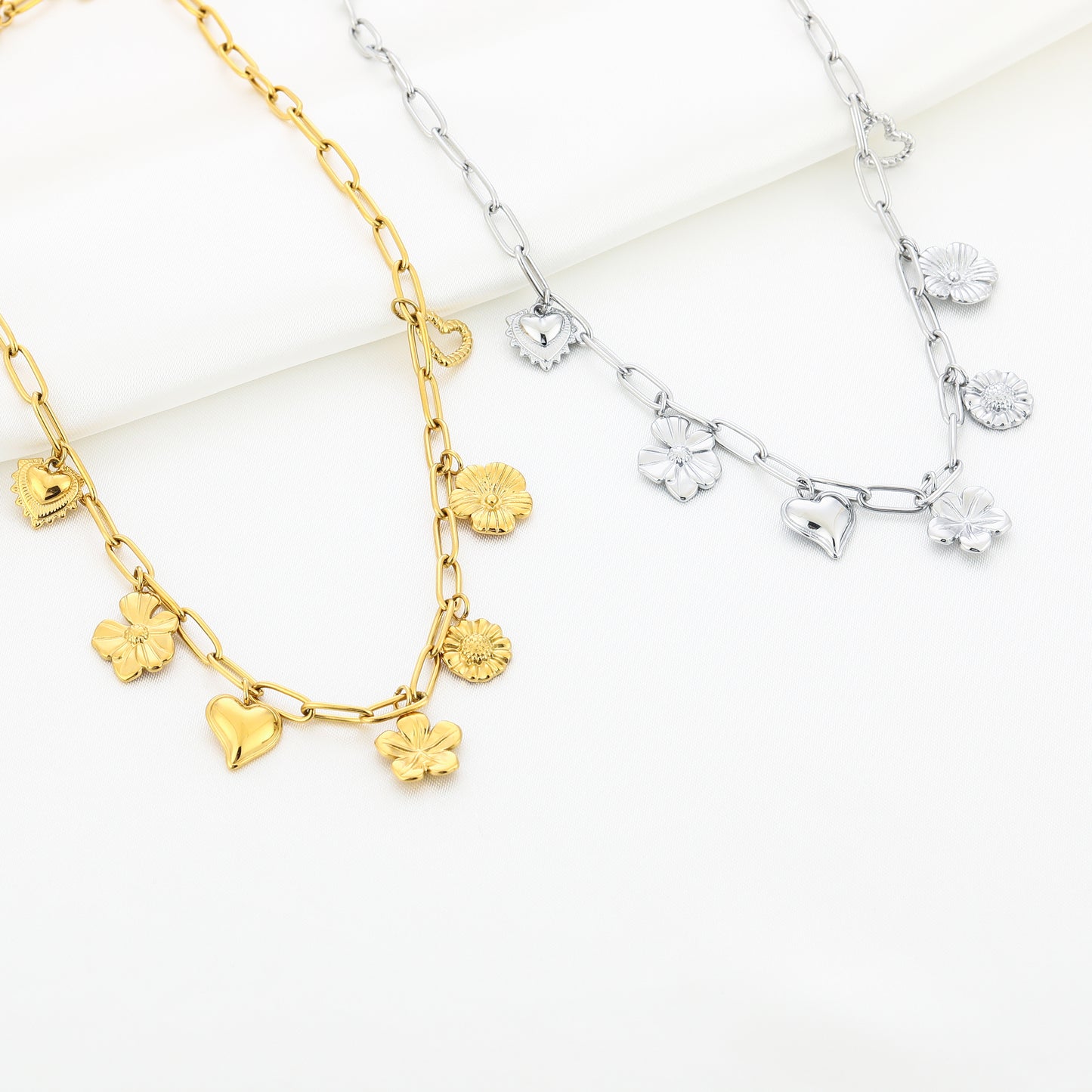 Bedelketting Marthe goud