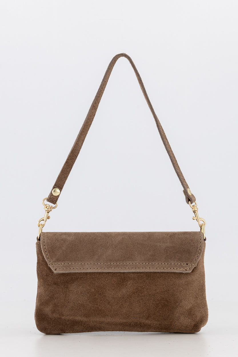 Leren handtas bruin