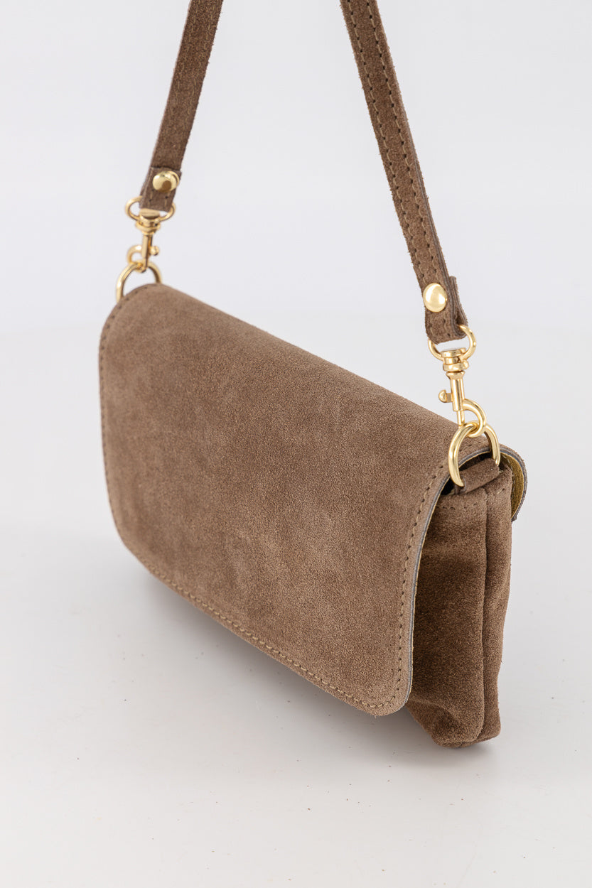 Leren handtas bruin