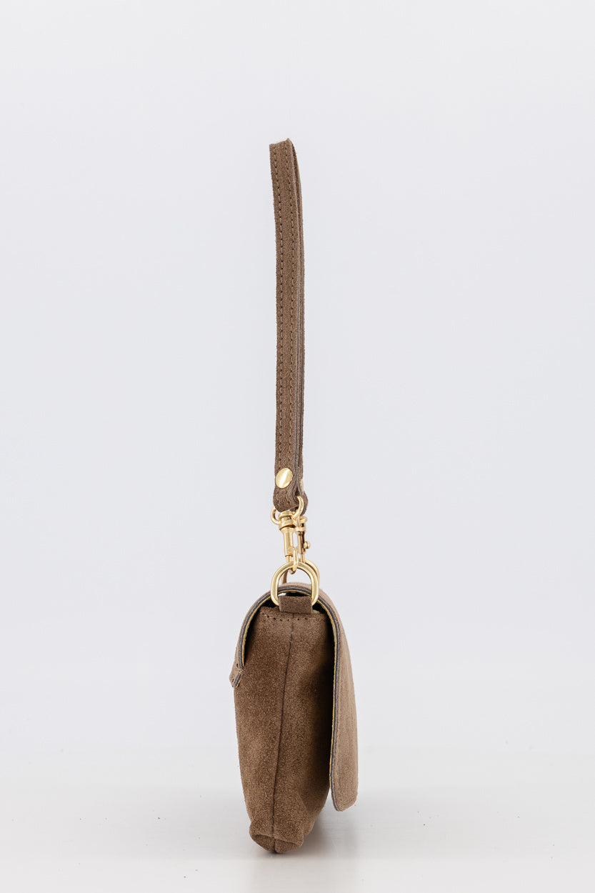 Leren handtas bruin