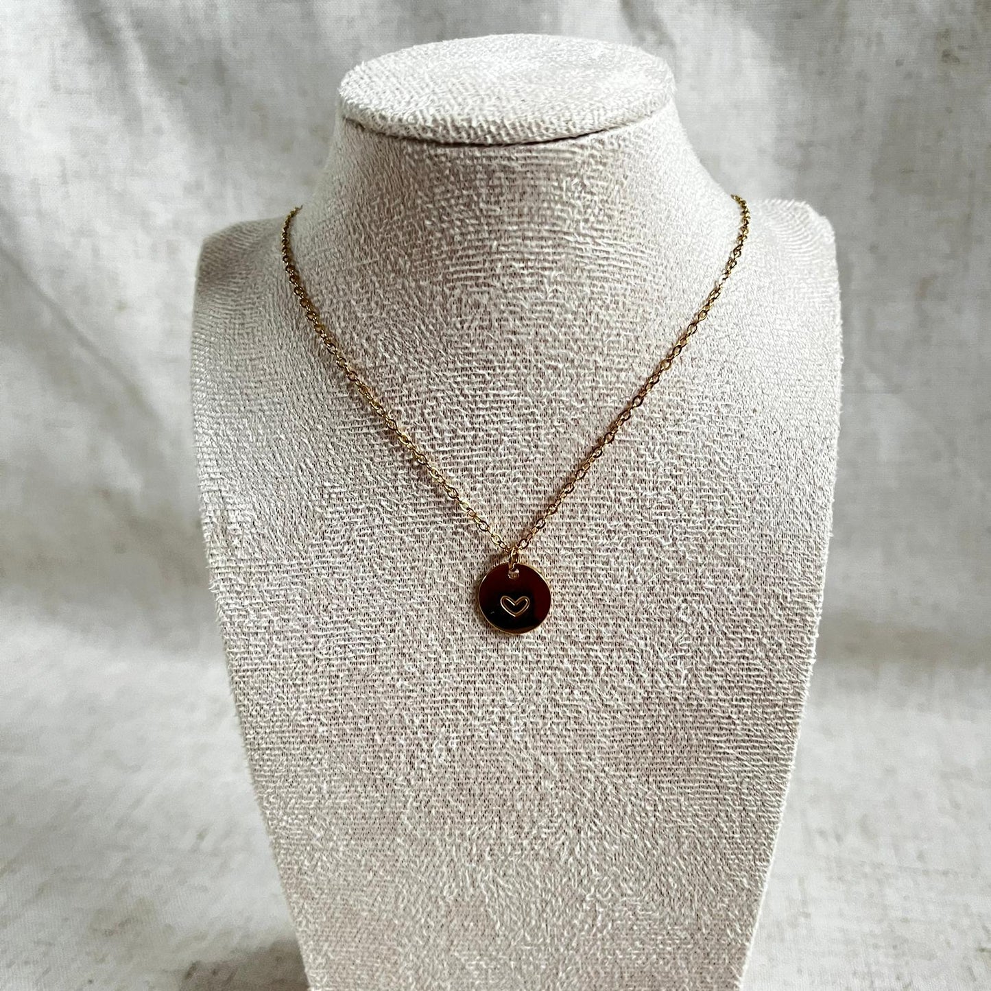 RVS ketting Elze goud