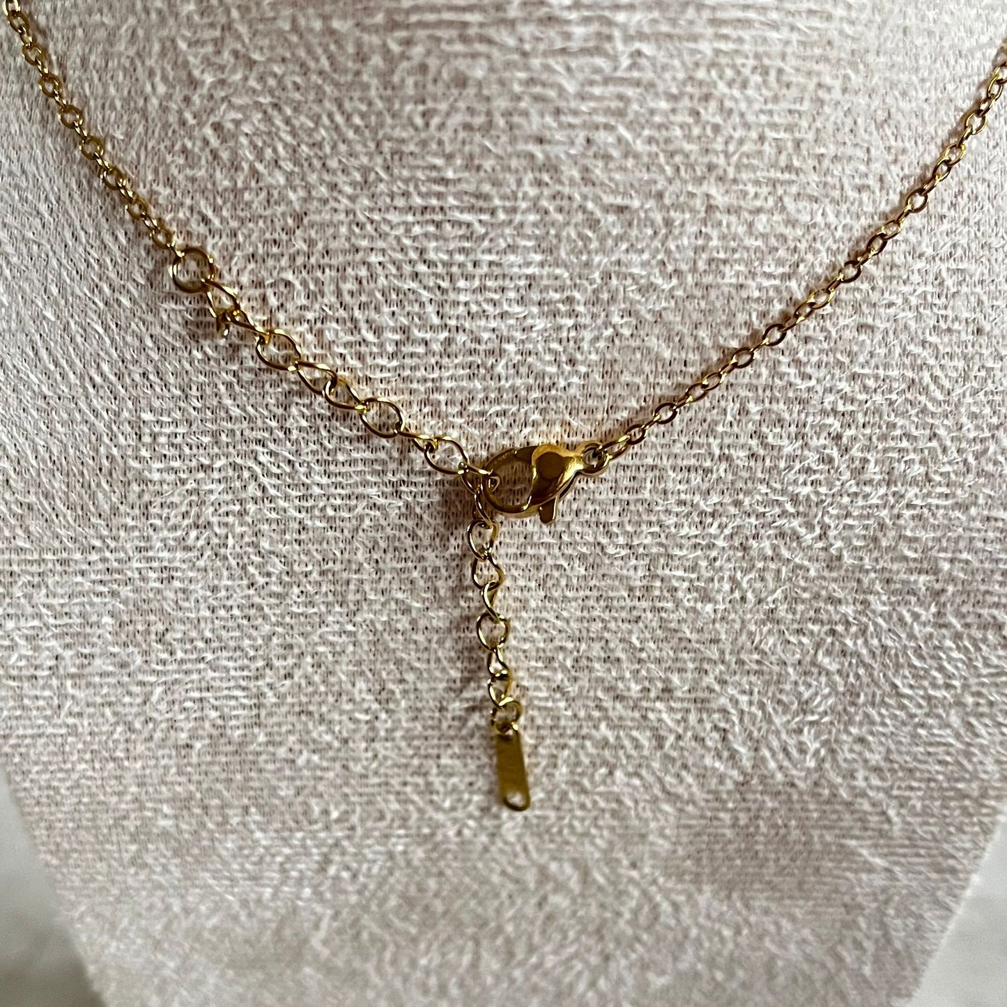 RVS ketting Elze goud