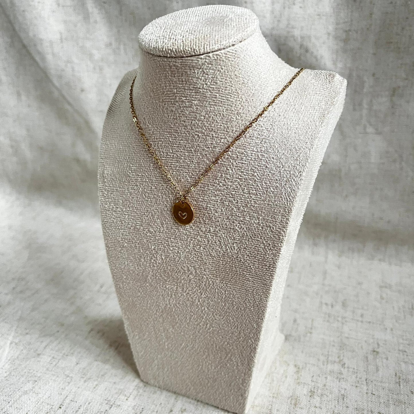 RVS ketting Elze goud