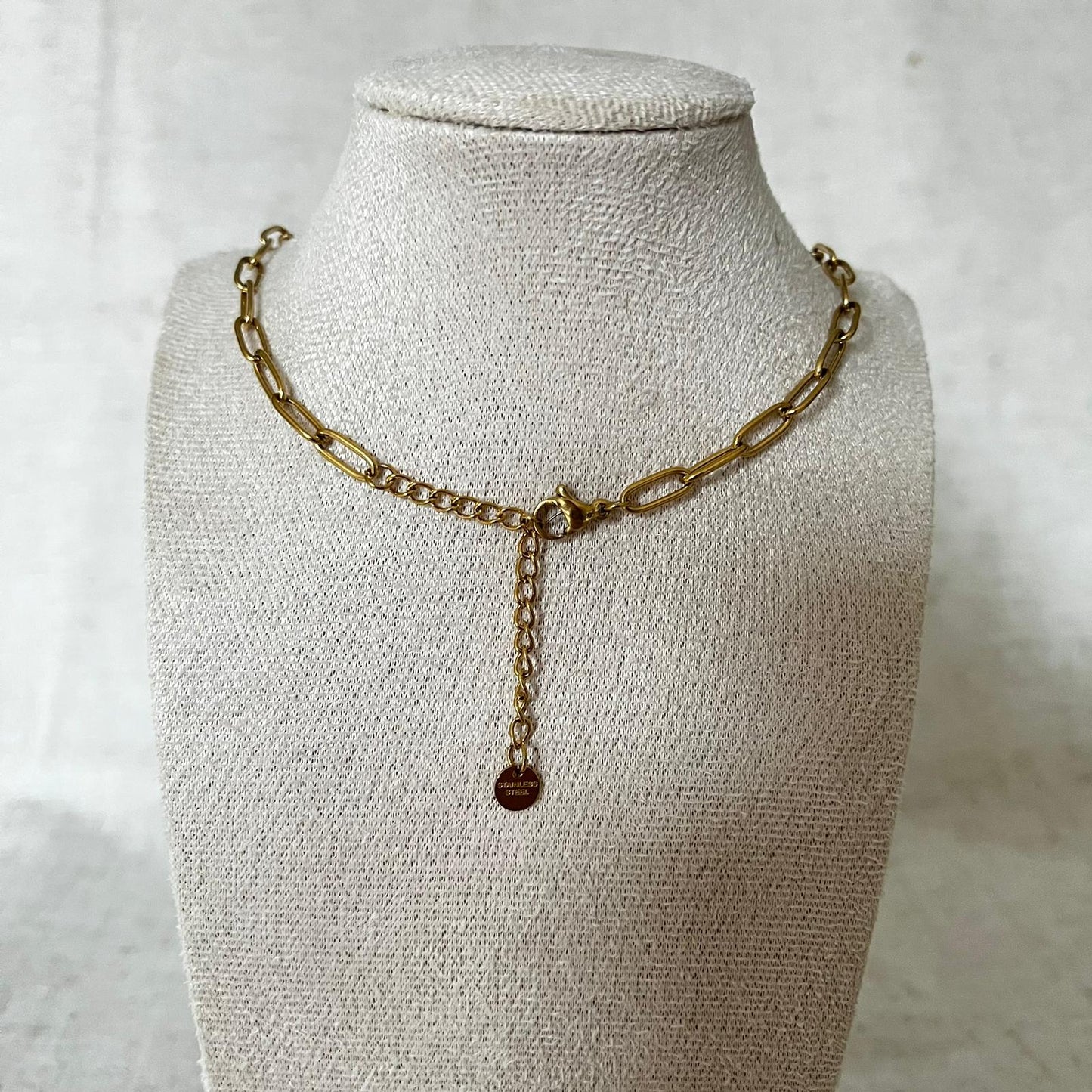 Bedelketting Marthe goud